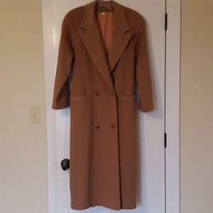 NW/T Talbots Wool Camel-Colored Coat